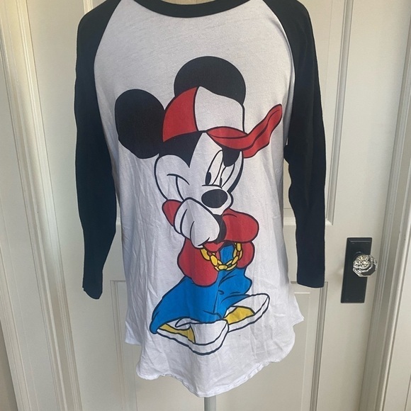 Disney Mickey Mouse Rap Star Long Sleeve - Picture 2 of 5